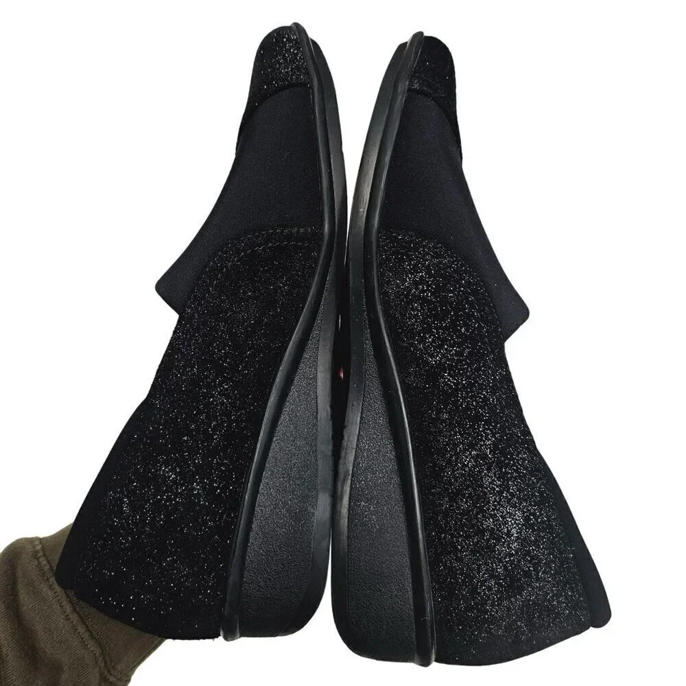 Revere Naples Midnight Black Comfort Shoes Size 10 M US/8 UK/41 EU Leather Upper